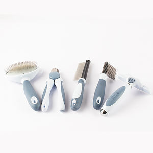 पालतू जानवर सौंदर्य उपकरण सेट, पालतू सौंदर्य किट कुत्तों और बिल्लियों के लिए, पालतू जानवर कंघी और नाखून काटने की कैंची सौंदर्य सेट - Product Image 2