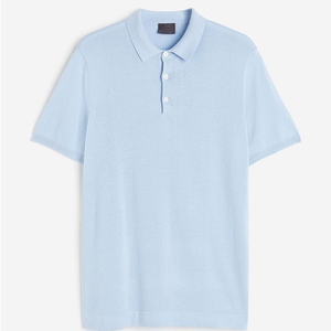 Personnalisé 100% coton hommes pour polos uniforme décontracté anti-rides de haute qualité avec logo pour le golf t-shirt vierge - Product Image 6