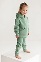 Sudadera con capucha para gruesa Niño, conjunto de pantalones y sudadera de lana para invierno