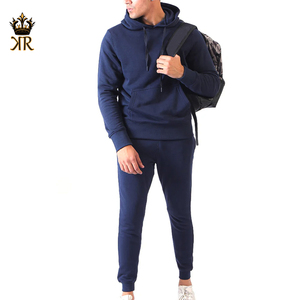 Ensemble de survêtement en molleton de coton décontracté pour homme, collection d'hiver tendance avec design personnalisé, bon prix - Product Image 1