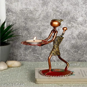 เชิงเทียนทีไลท์ทำมือจากเงินและทองเหลือง ดีไซน์ลายฉลุประณีต สำหรับตกแต่งบ้าน สำนักงาน และเทศกาลคริสต์มาส - Product Image 5