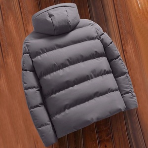 Veste matelassée pour hommes personnalisée OEM manteau d'hiver épais en duvet vêtements d'extérieur chauds et imperméables streetwear décontracté à la mode - Product Image 2