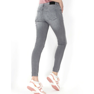 Pantalones lápiz ajustados de cintura alta de talla libre de alta calidad, pantalones vaqueros ajustados para mujer, servicio OEM, precio barato - Product Image 4