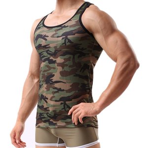 Musculation hommes maille sport débardeurs Muscle Fitness hauts sans manches t-shirts Slim Fit débardeurs pour hommes - Product Image 2
