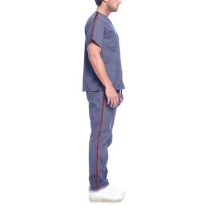 Uniforme médical formel avec tissage durable et coupe élégante idéal pour les cliniques et les laboratoires Uniforme de médecin pour hommes - Product Image 5