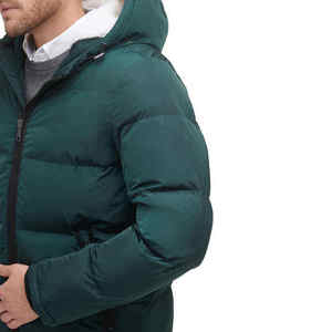 Chaqueta Acolchada Casual con Capucha y Logotipo Frontal para Hombre, Personalizada, Impermeable, Transpirable, Ropa al por Mayor - Product Image 6