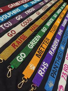 Correa de Bolso con Cuentas y Clips Metálicos, Diseño Bordado Colorido para Bolsos de Mano, Bolsos de Hombro y Bolsos Cruzados, Duradera y Elegante - Product Image 6