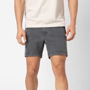 2025 Premium Quality Summer Vintage <b>Shorts</b> Dark Denim With Pocket for <b>Men</b> - Product Image 1