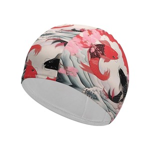 Gorro de natación de silicona impermeable para niños y adultos, gorro de piscina antideslizante duradero, gorros de natación de silicona elásticos - Product Image 2