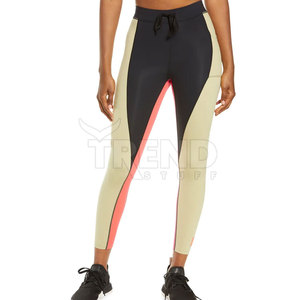 Pantalones de gimnasio para mujer de alta calidad 2024 XXL, mallas de entrenamiento de LICRA de secado rápido, mallas de Yoga personalizadas con cintura elástica sólidas - Product Image 2
