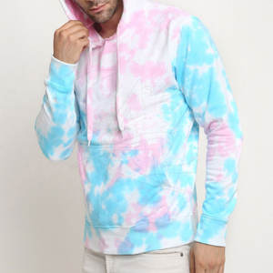 Street Wear Offre Spéciale Tie Dye Basics Sweats à capuche en coton mélangé Tie Dye Hoodies Matériau durable Tie Dye Hoodies - Product Image 4