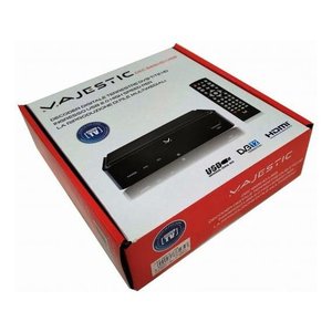 Majestic <b>Set</b> <b>Top</b> <b>Box</b> DVB-T2 HD Ready 720p Media Player Black - Product Image 2