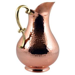 Gran jarra de cobre perfecta para uso familiar almacenamiento de agua diario que ofrece propiedades naturales antibacterianas para la salud Ayurveda - Product Image 4