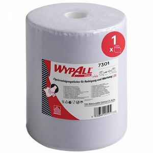 Chiffon de nettoyage WYPALL L20 7301 L385xW325 bleu 2 plis, 500 rouleaux/rouleau, environ 7301 mm, par KIMBERLY-CLARK - Product Image 3