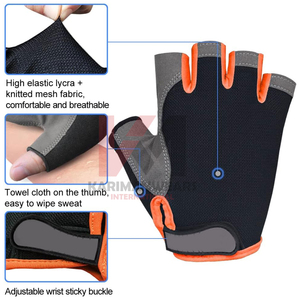 Gants de cyclisme haut de gamme pour hommes et femmes, rembourrage en gel de 5 mm, gants de vélo, vélo de route, VTT, moto, salle de sport, sports de plein air - Product Image 3