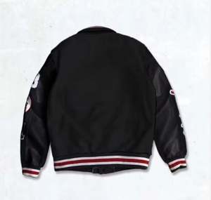 Chaqueta Cortavientos Ligera Informal para Hombre 2026, Anti-Pilling, con Parches Reflectantes, Cierre de Cremallera, Todas las Tallas, Sin Cuello - Product Image 3