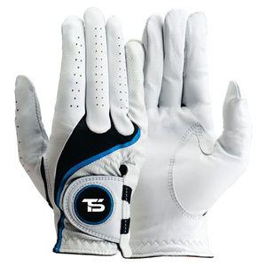 Gants de golf en cuir Cabretta personnalisables de haute qualité en peau de mouton respirante douce avec caractéristiques antidérapantes main gauche-droite - Product Image 1