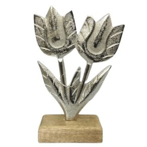 Holiday Party Supplies Favors Christmas Tableware Metal Flower Leaf Birds <b>Ornament</b> Stuck Christmas <b>Easter</b> - Product Image 5
