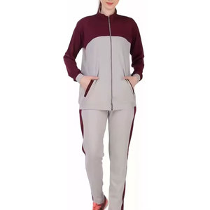 Women Training Gym Track Suits Custom Trousers Two 2 Piece Set Jogging <b>Tracksuit</b> Designs For Women - Product Image 1