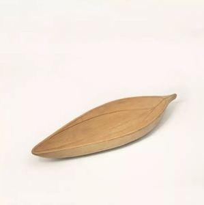 Plato de madera de hoja de alta calidad de Venta caliente al mejor precio del fabricante y exportador indio - Product Image 1