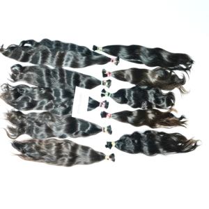 Vendedores mayoristas de cabello crudo vietnamita alineado con cutícula de un donante 100%, extensiones de cabello a granel sin enredos - Product Image 4