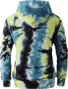 Sudaderas con capucha personalizadas Tie-Dye Pullover para hombres 100% algodón temporada de invierno fábrica y proveedor de Fabricante - Product Image 2