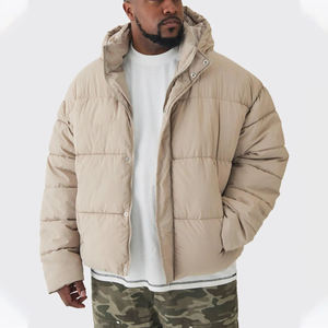 Veste matelassée vintage safari pour homme, personnalisée, fine, imperméable, col montant, logo frontal, doublure en soie pour une utilisation en extérieur - Product Image 2