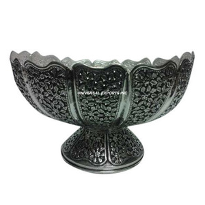 Tazón de chocolate de lujo de metal Nueva llegada Tazón dulce hecho a mano Tazón de chocolate nuevo de lujo con estilo clásico - Product Image 5