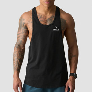 Débardeur de sport pour homme, tissu extensible doux, design sans manches, idéal pour l'entraînement et le style de vie décontracté - Product Image 1