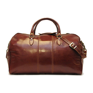 ADORA unisexe en cuir PU sac de sport week-end sac de voyage simple fermeture à glissière pliante - Product Image 2