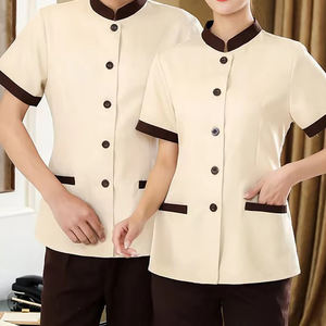 Fashionable Solid Color Kitchen Chef <b>Restaurant</b> <b>Uniform</b> Hot Selling <b>Restaurant</b> <b>Bar</b> <b>Uniform</b> for Sale - Product Image 4