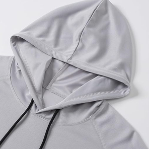 เสื้อฮู้ดผู้ชายแบบสวมใส่สบายสำหรับฤดูหนาว ผ้าโพลีเอสเตอร์ 100% ระบายอากาศได้ดี ซับเหงื่อ ป้องกันแบคทีเรีย แห้งเร็ว - Product Image 3