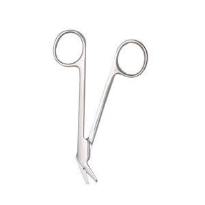 Nouveaux ciseaux coudés de coupe de fil Schuknecht de qualité supérieure 125 mm en ciseaux chirurgicaux allemands en acier inoxydable - Product Image 5