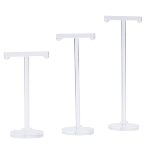 Exhibición de joyería redonda acrílica de excelente calidad, soporte de exhibición para pulsera, organizador, mejor diseño, soporte de joyería transparente - Product Image 3