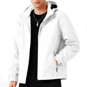 Premium Hooded Zipper Snow Jackets Winter OEM Rain Jackets Wholesale Men Waterproof Softshell Jacket Manufacturer - Product Image 2