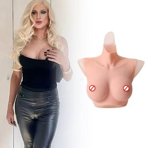 Prothèses mammaires en silicone réalistes et douces pour femmes, travestis, drag queens, rehausseurs de poitrine naturels, usine OEM - Product Image 1