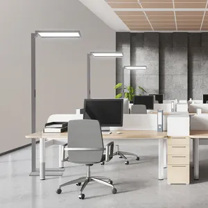 Work Led Reading Lamp Dimmable Office Light Nordic Floor Lamp Standing Modern