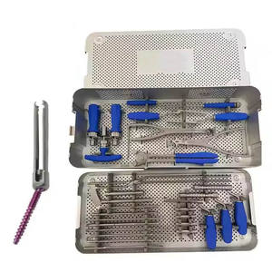 Juego de Instrumentos Ortopédicos para Cirugía de Columna Vertebral MIS (Mínimamente Invasiva) con Tornillos Pediculares, Instrumentos de Cirugía Espinal con Certificación CE, Narham Enterprises - Product Image 5