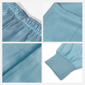 Conjuntos de uniformes médicos de talla grande europeo de alta calidad, uniformes de enfermería elásticos, uniforme de enfermera con cuello en V para hombres - Product Image 6