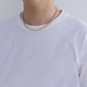 VVS Moissanite Diamond Tennis Chain Necklace D Color 2mm-5mm Joyería de plata esterlina fina Diseño elegante de hip hop - Product Image 4