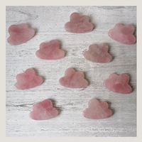 Quartz Rose Naturel Nuage Sculpté Pierre Précieuse Pierre de Cristal Style Feng Shui Reiki Cristal de Guérison Sculpté Nuage Grossiste