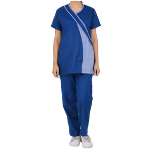 Uniformes Médicos con Cuello en V Personalizados al por Mayor, Conjuntos de Uniformes para Hospitales, Ropa de Trabajo para Médicos y Enfermeras, Trajes Médicos para Mujer - Product Image 4
