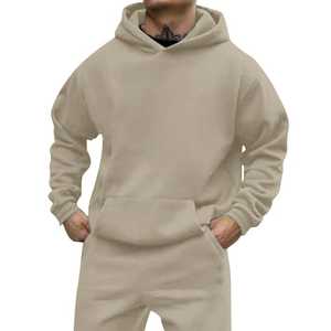 Sublimación en blanco Sudaderas con capucha ligeras Venta al por mayor Jersey Hombres Sudadera con capucha Hombro caído Sudaderas blancas Hombre Sudaderas Hombre - Product Image 5