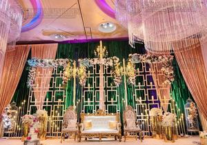 Grands murs de bougies en plastique renforcé de fibres de designer pour les mariages et les scènes de réception - Product Image 6