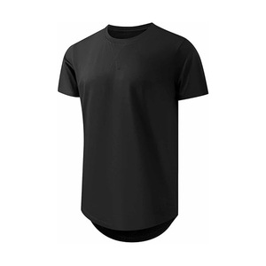 Venta al por mayor de alta calidad para hombre 3 Pack algodón Hipster Hip Hop palangre cuello redondo Camiseta en estilo único - Product Image 2
