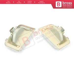 BSP907 2 ชิ้น ไฟเลี้ยวกระจกมองข้าง ฝาครอบเลนส์สีขาว ขวา+ซ้าย 71748253 71748252 สำหรับ MK3 - Product Image 4