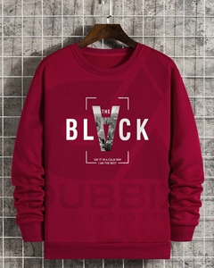 Sudadera con estampado Uni-Sex Estilo cómodo 100% Poliéster Diseño de pegatina personalizable Color Logo Ringer Sudadera - Product Image 1