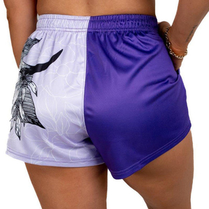 กางเกงฟุตบอลคุณภาพพรีเมียม ออกแบบเองได้ พิมพ์ลายสองสีด้วยเทคนิคซับลิเมชั่น เอวยางยืด ใส่โลโก้ได้ ระบายอากาศได้ดี ใส่ได้ทั้งชายและหญิง - Product Image 2