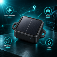 Traceur GPS solaire marin 4G IP67 étanche pour bateau de pêche à réponse rapide