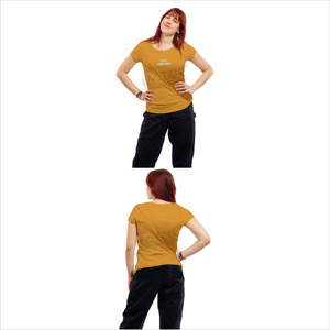 T-shirts pour femmes, style décontracté, toucher doux, design personnalisé, imprimé, respirant, léger, confortable - Product Image 5